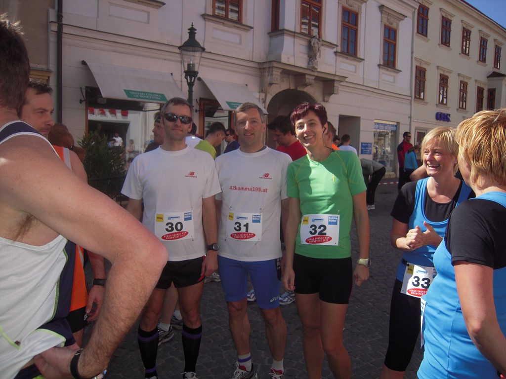Team "Legends 1970" vor dem Energy Run 2011