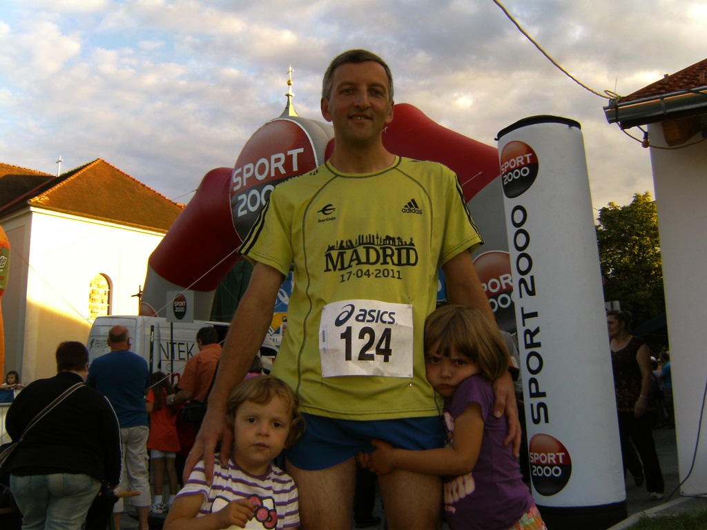 Vor dem Stinatz-HM 2011 mit Bianca und Alina