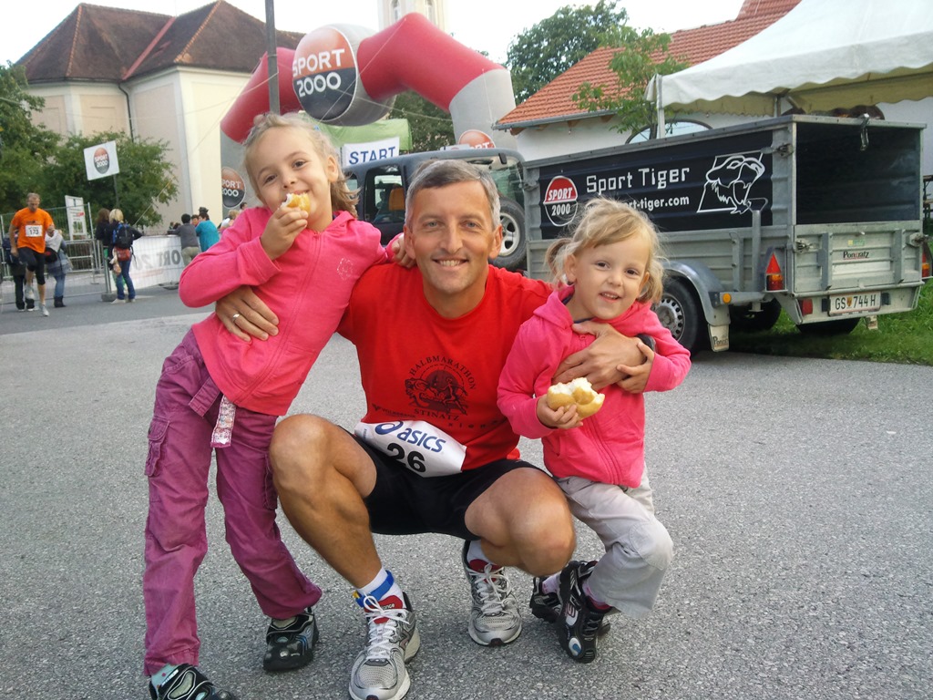 Vor dem Stinatz-HM 2012 mit Alina und Bianca